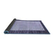 Sideview of Oriental Blue Modern Rug, abs17blu