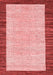 Oriental Red Modern Area Rugs