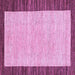 Square Oriental Purple Modern Rug, abs17pur