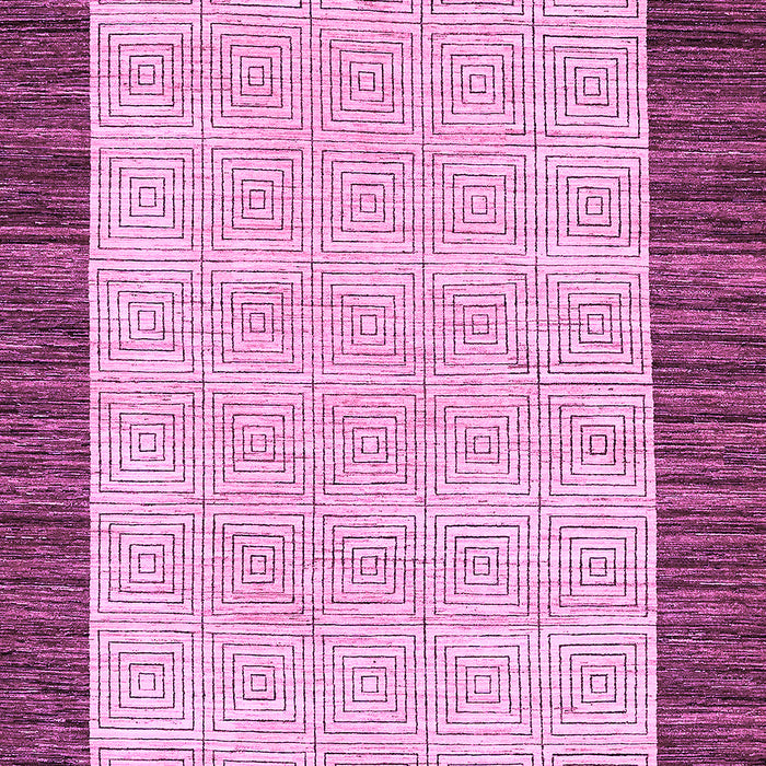 Machine Washable Oriental Purple Modern Area Rugs, wshabs17pur