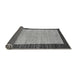 Sideview of Oriental Gray Modern Rug, abs17gry