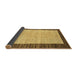 Sideview of Oriental Brown Modern Rug, abs17brn