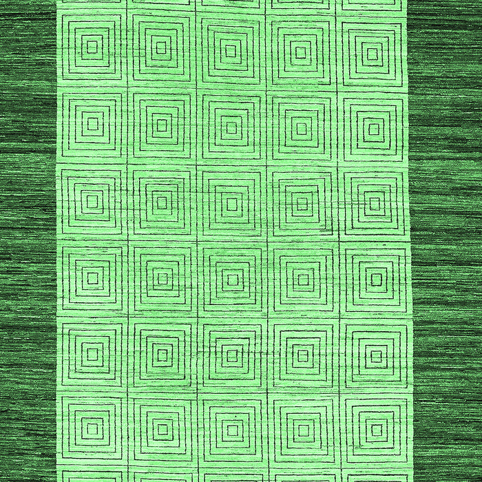 Oriental Emerald Green Modern Rug, abs17emgrn