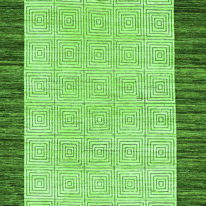 Oriental Green Modern Rug, abs17grn
