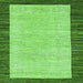 Square Oriental Green Modern Rug, abs17grn