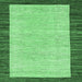 Square Oriental Emerald Green Modern Rug, abs17emgrn