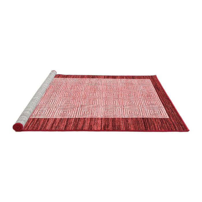 Modern Red Washable Rugs