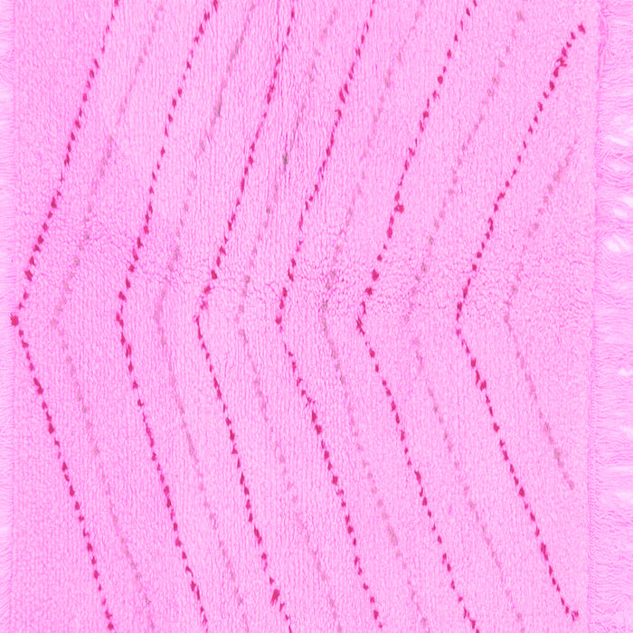 Square Solid Pink Modern Rug, abs1800pnk
