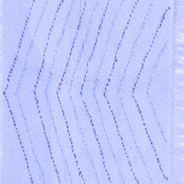 Square Solid Blue Modern Rug, abs1800blu