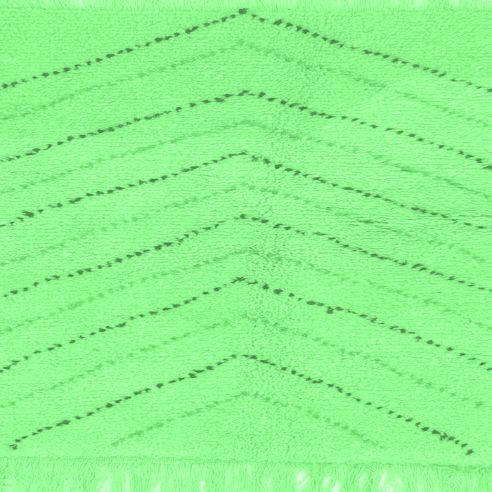 Square Solid Emerald Green Modern Rug, abs1800emgrn