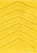 Solid Yellow Modern Rug, abs1800yw