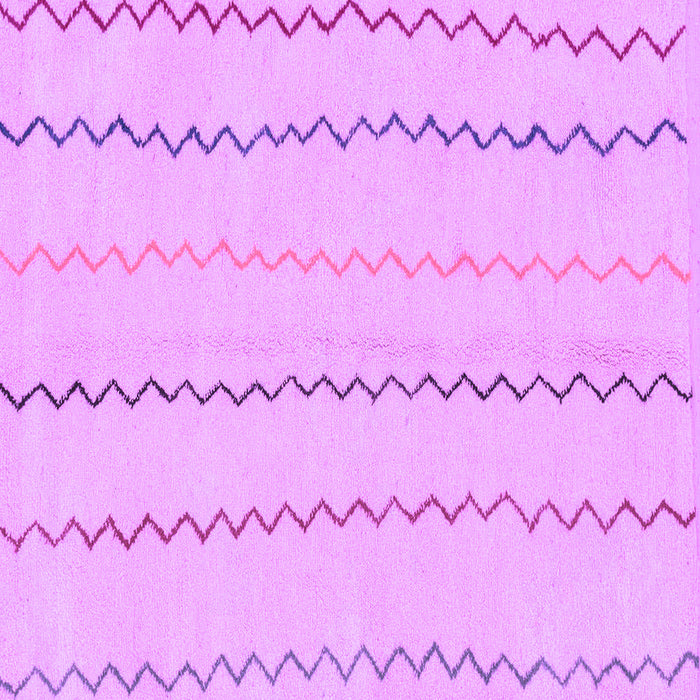 Square Solid Purple Modern Rug, abs1801pur