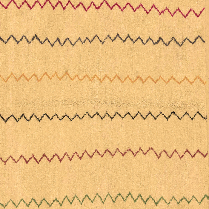 Square Solid Brown Modern Rug, abs1801brn