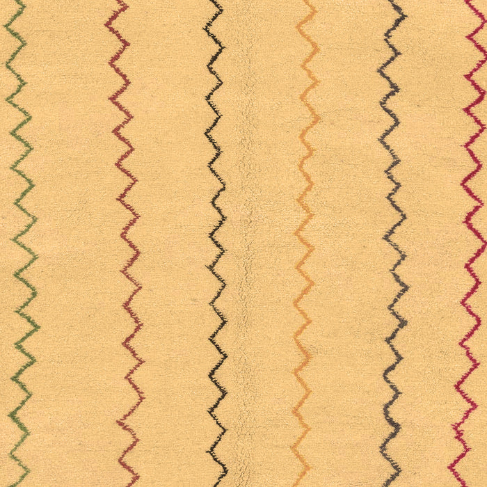 Machine Washable Solid Brown Modern Rug, wshabs1801brn