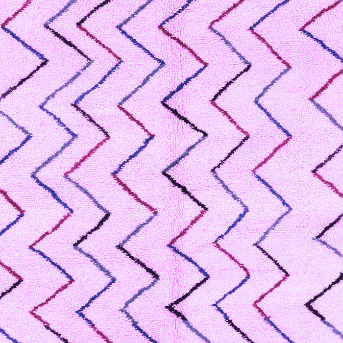 Solid Purple Modern Rug, abs1802pur