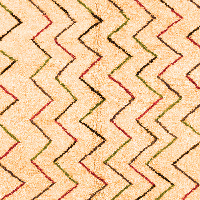 Solid Orange Modern Rug, abs1802org