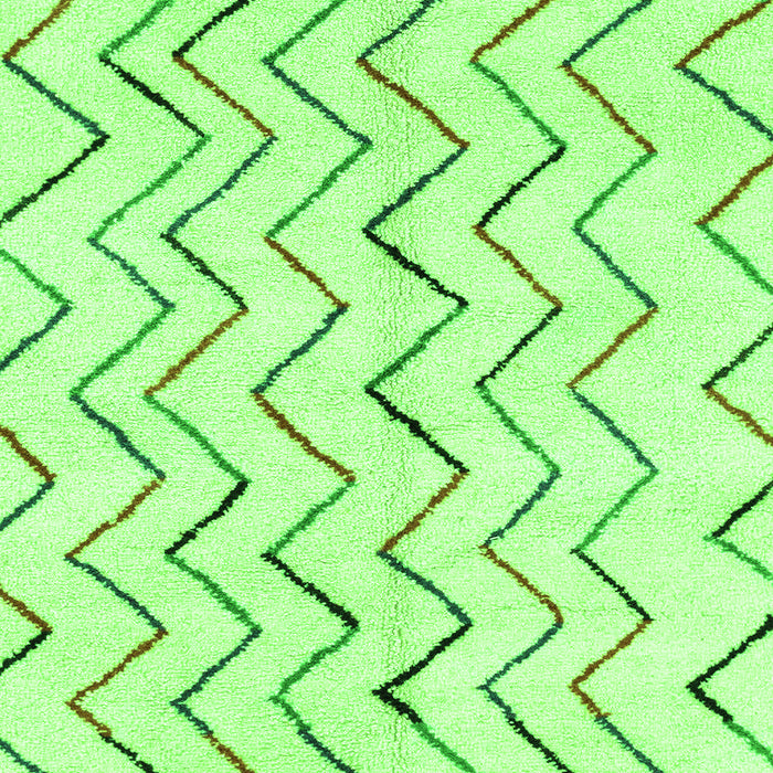 Machine Washable Solid Green Modern Area Rugs, wshabs1802grn