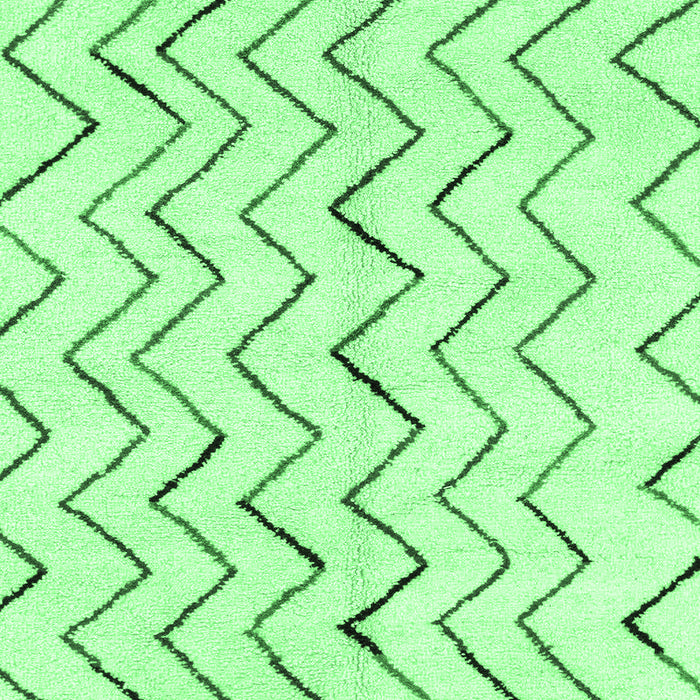 Solid Emerald Green Modern Rug, abs1802emgrn