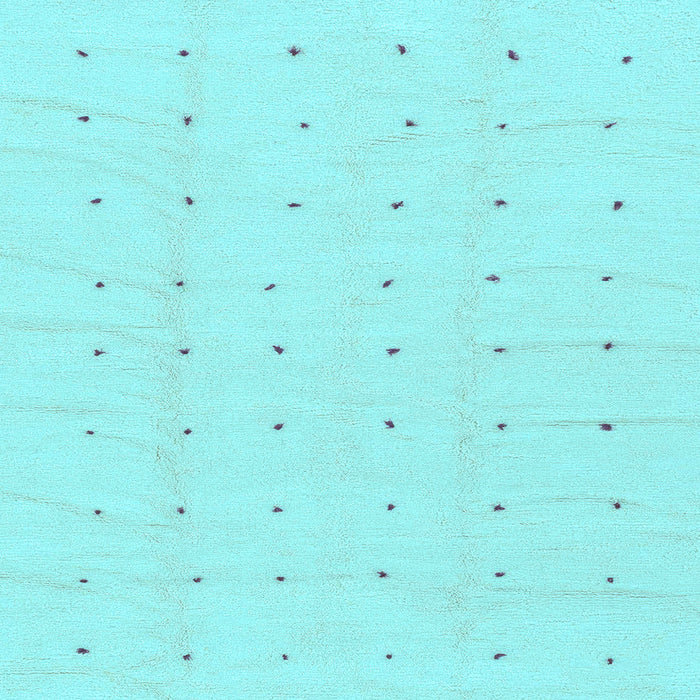 Square Machine Washable Solid Light Blue Modern Rug, wshabs1803lblu