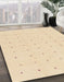 Machine Washable Abstract Khaki Gold Rug in a Family Room, wshabs1803