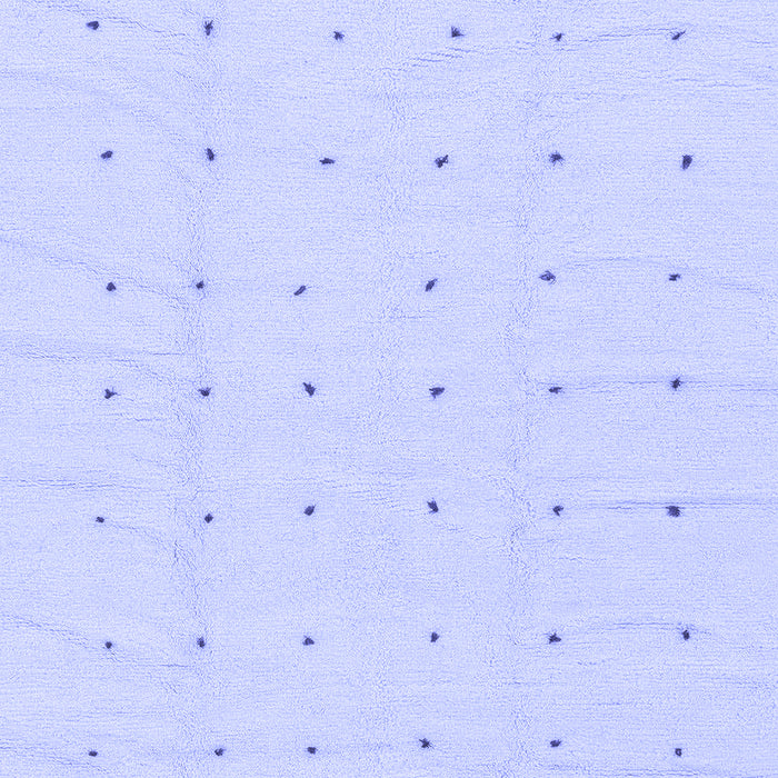 Machine Washable Solid Blue Modern Rug, wshabs1803blu