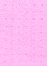 Machine Washable Solid Pink Modern Rug, wshabs1803pnk