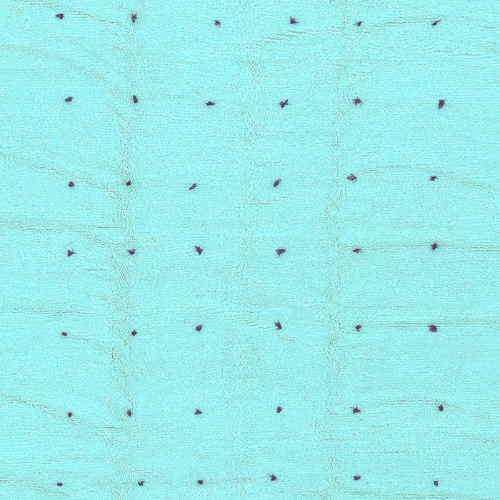 Machine Washable Solid Light Blue Modern Rug, wshabs1803lblu