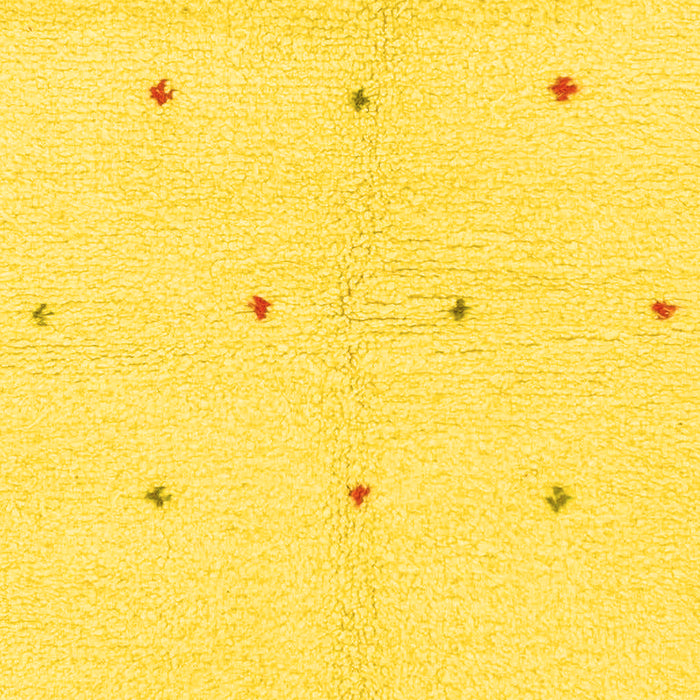 Solid Yellow Modern Rug, abs1804yw