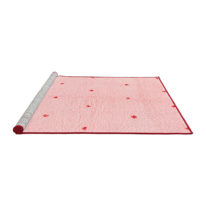 Modern Red Washable Rugs