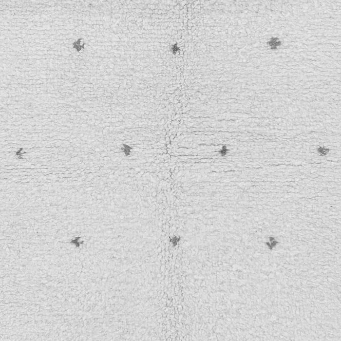 Machine Washable Solid Gray Modern Rug, wshabs1804gry