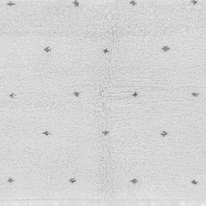 Square Solid Gray Modern Rug, abs1804gry