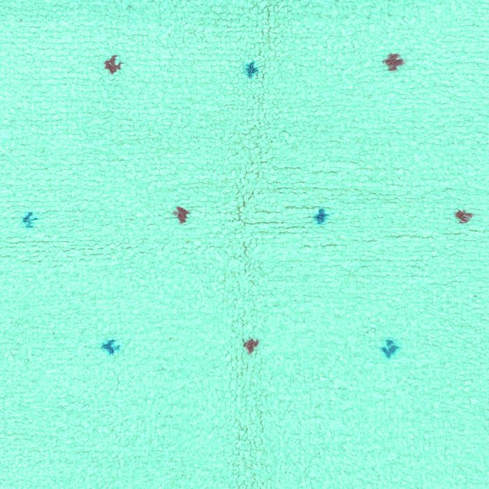 Machine Washable Solid Turquoise Modern Area Rugs, wshabs1804turq