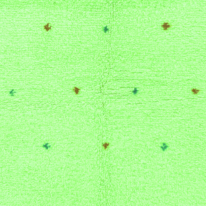 Machine Washable Solid Green Modern Area Rugs, wshabs1804grn