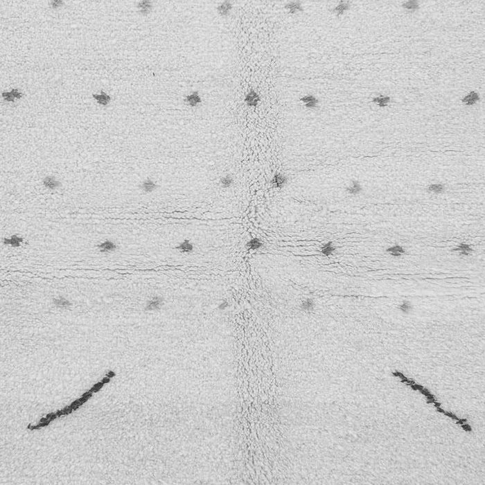 Solid Gray Modern Rug, abs1805gry