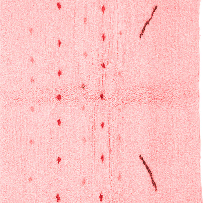 Machine Washable Solid Red Modern Rug, wshabs1805red