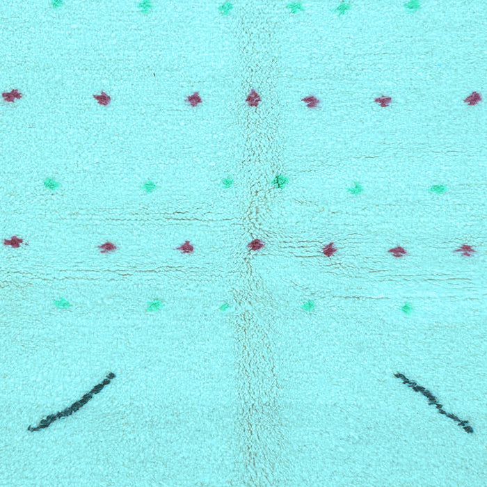 Machine Washable Solid Light Blue Modern Rug, wshabs1805lblu