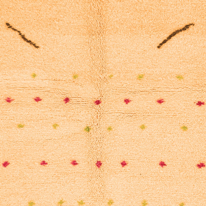 Machine Washable Solid Orange Modern Area Rugs, wshabs1805org