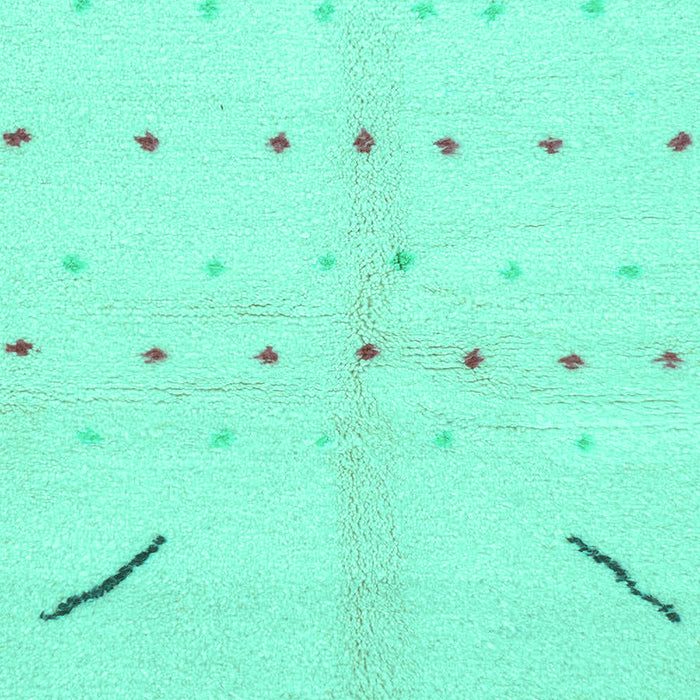 Solid Turquoise Modern Rug, abs1805turq