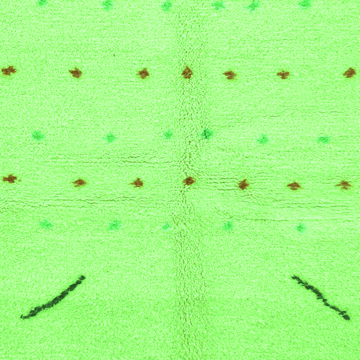 Solid Green Modern Rug, abs1805grn