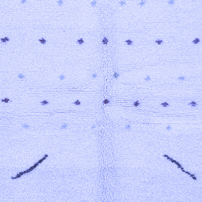 Solid Blue Modern Rug, abs1805blu