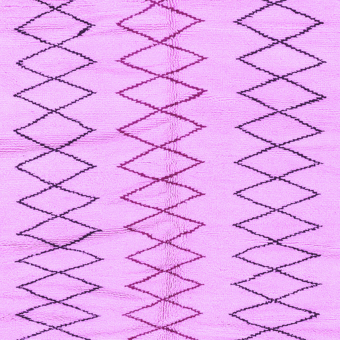 Machine Washable Solid Purple Modern Area Rugs, wshabs1806pur
