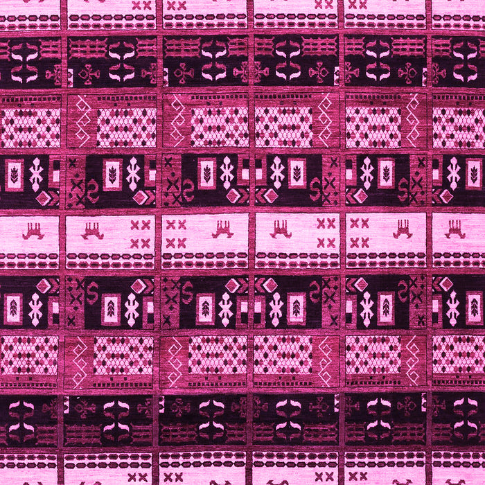 Machine Washable Abstract Pink Modern Rug, wshabs1807pnk