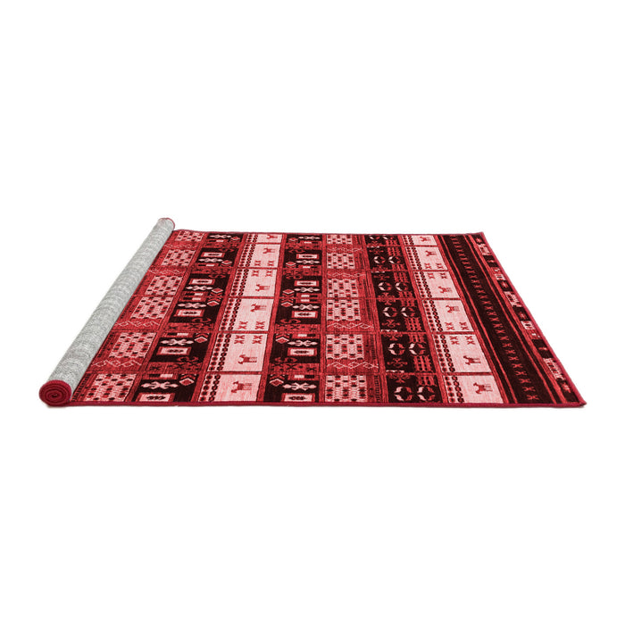 Modern Red Washable Rugs