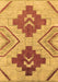 Abstract Brown Modern Rug, abs1808brn