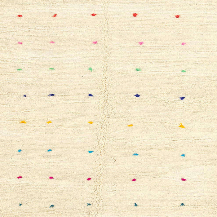 Square Machine Washable Abstract Gold Rug, wshabs1809