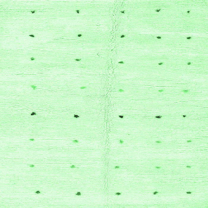 Square Machine Washable Solid Emerald Green Modern Area Rugs, wshabs1809emgrn