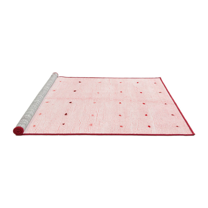 Modern Red Washable Rugs