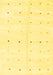 Solid Yellow Modern Rug, abs1809yw