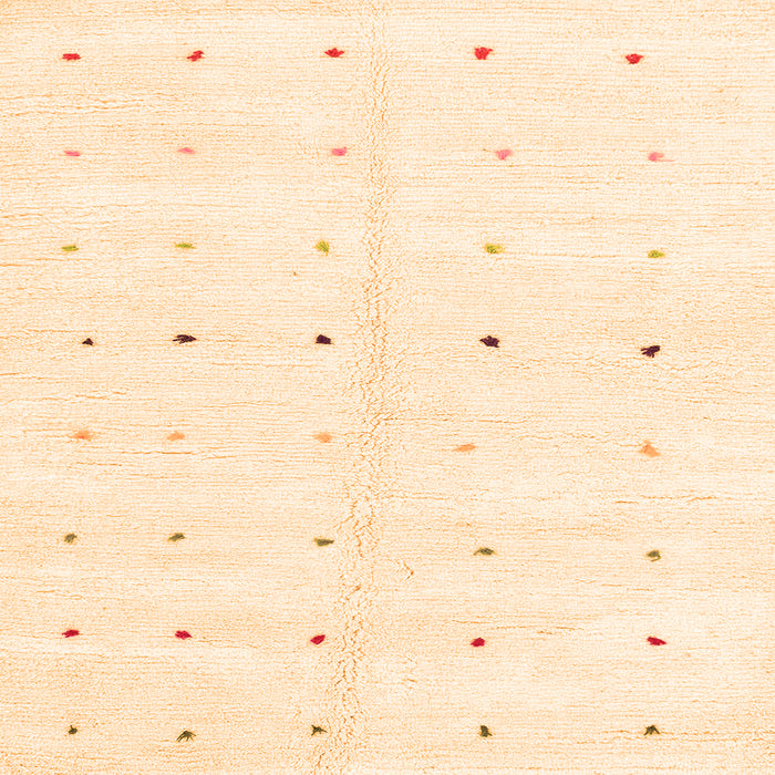 Square Machine Washable Solid Orange Modern Area Rugs, wshabs1809org