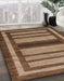 Machine Washable Abstract Red Brown Rug in a Family Room, wshabs180